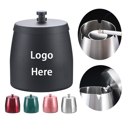 Innovative Windproof Stainless Steel Ashtray