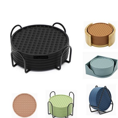 Silicone Coasters for Drinks,Beer,Coffee