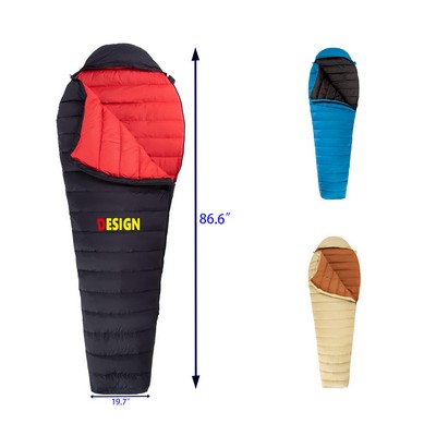 Ultralight Down Sleeping Bag for Adults Compact Sleeping Bag