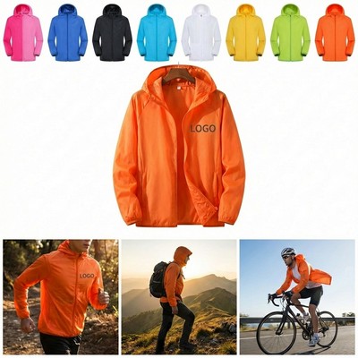 Polyester Lightweight Waterproof Jacket