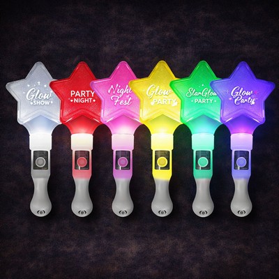 LED Flashing Star Glow Stick