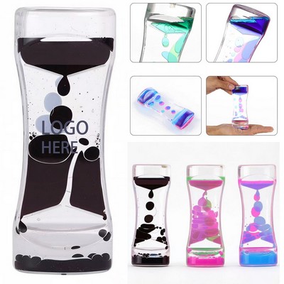 Double-color Liquid Motion Bubbler Timer