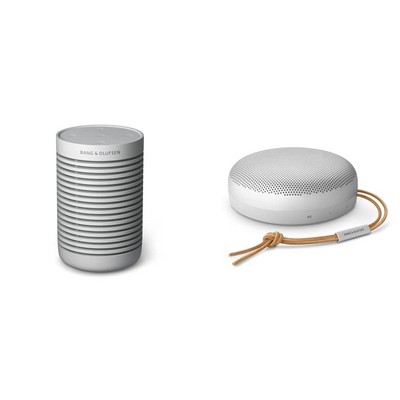Bang & Olufsen Beosound Explore Wireless Outdoor Bluetooth Speaker + Beosound A1 (2nd Generation)...