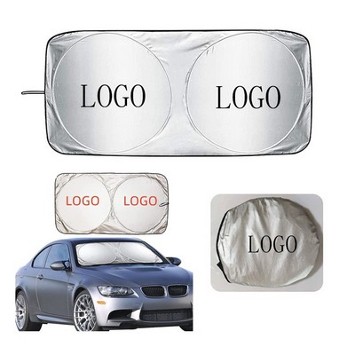 Car Sun Shade Windshield Sun Visor Summer Sunscreen