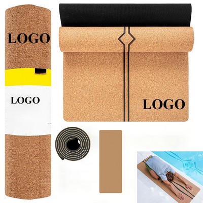 Extra Wide Natural Rubber Yoga Mat