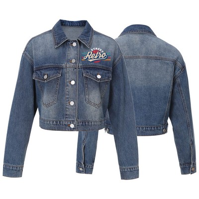 Women's Boxy Trucker Denim Jacket