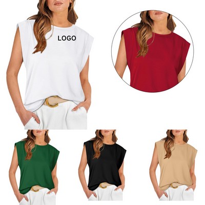 Cap Sleeve Summer Tops