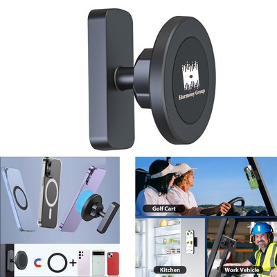 Magnetic Golf Cart Phone Holder