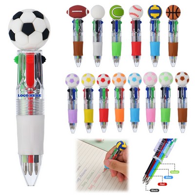 Sports-themed Multicolor Pen