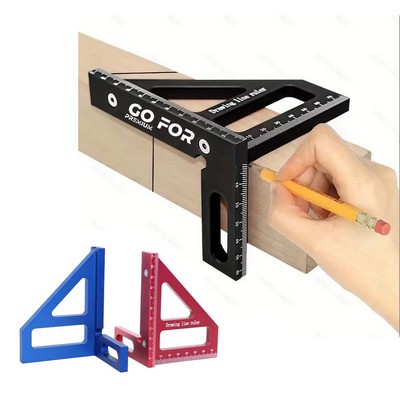 Miter 3D Multi-Angle Measuring Ruler