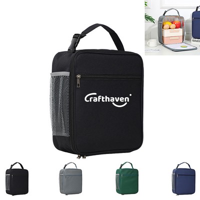 Insulated Lunch Cooler Tote Bag
