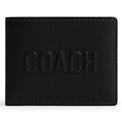 Coach Mens Signature Canvas 3-IN-1 Wallet