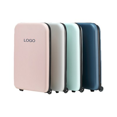MOQ 1 Two-wheeled Portable Folding Suitcase