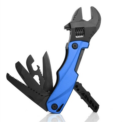 Multi-Function Outdoor Camping Plier Wrench, Foldable Knife & Saw Multi-Tool