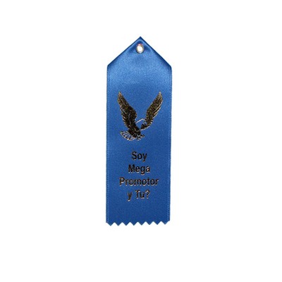 Value Line Carded Ribbon w/ Stock Logo (2"x6")