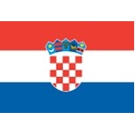 2'x3' Croatia U.N. Nylon Outdoor Flag - Style C