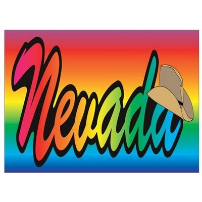 Nevada w/Cowboy Hat Photo Hand Mirror (2½"x3½")