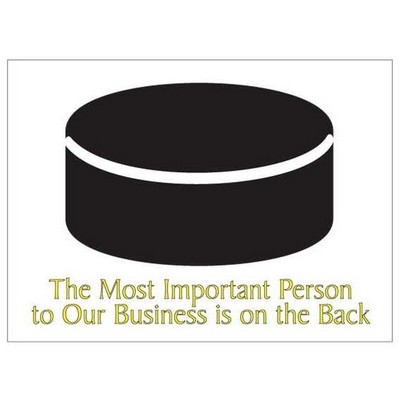 Hockey Puck Rectangle Photo Hand Mirror (2½"x3½")