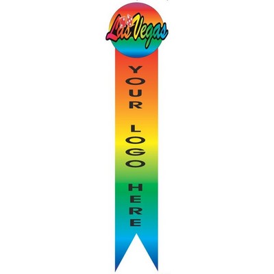 Las Vegas w/ Dice Bookmark on Black Back