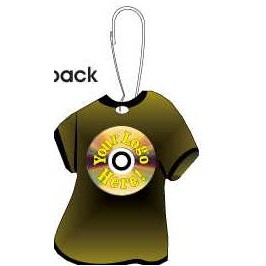 CD T-Shirt Zipper Pull