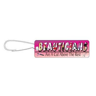 Beautician Slogan Zipper Pull