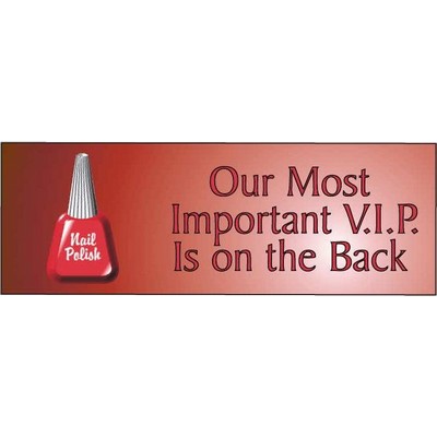 Nail Polish Panoramic Photo Hand Mirror (1 5/8"x4 5/8")