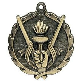 Medal, "Victory" Wreath - 2 1/2" Dia.