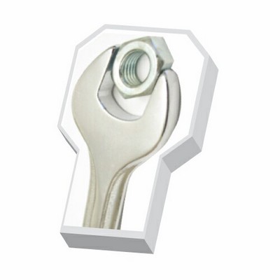 Wrench Shaped Compressed T-Shirt