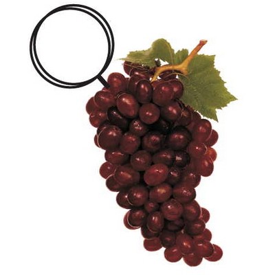 Purple Grapes Executive Key Chain w/Mirrored Back (10 Square Inch)