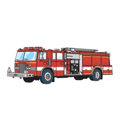 Fire Truck Maxi Magnet (2 Square Inch)