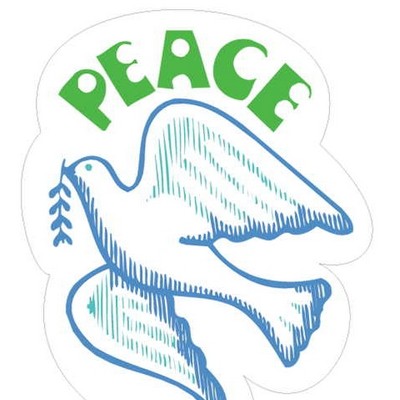 Peace Dove Maxi Magnet (2 Square Inch)