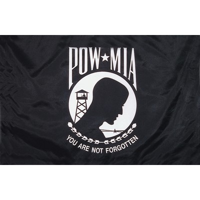 Single Faced Armed Forces POW/MIA Commemorative Flag (4'x6')