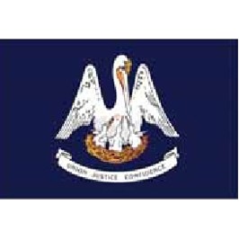 Louisiana State Flags (2'x3')