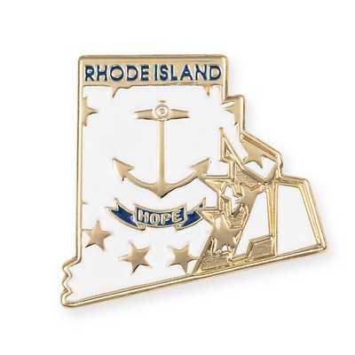 Rhode Island State Pin