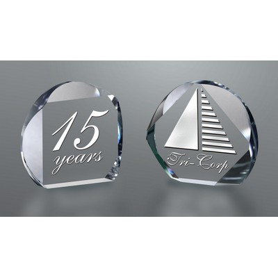 Fine Optical Crystal Signet II Award