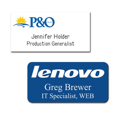 Olympic Name Badge (Up To 6 Sq. Inches)