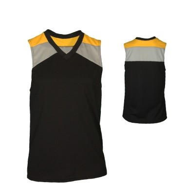 Youth Cool Mesh Multi Sport Jersey Shirt w/ Contrasting Panel