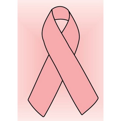 Awareness Ribbon Metal Photo Magnet (2 1/2"x2 1/2")