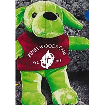 6" Team Thrifty™ Stuffed Green Puppy