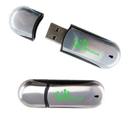 Custom Oblong USB Flash Drive