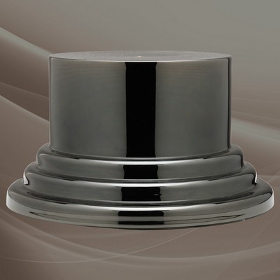 Full Round Bronze Base - 12" (Black Nickel)