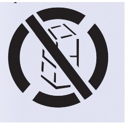 Marsh Rolmark Black Stencil Ink (Quart)