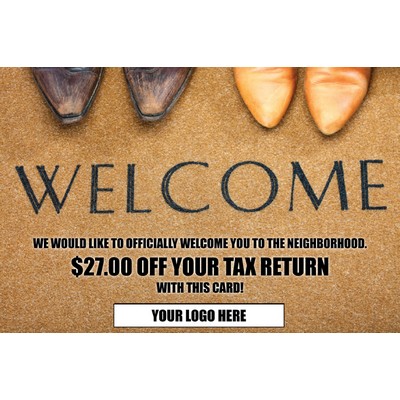 Completely Full Color Custom Folded Greeting Card (5" x 7")