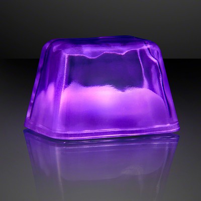Purple Inspiration Ice LED Cubes - PATENT NO. D650,121 - BLANK