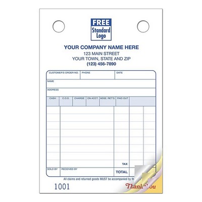 Register Forms - Small Multi-Purpose (3 Part)
