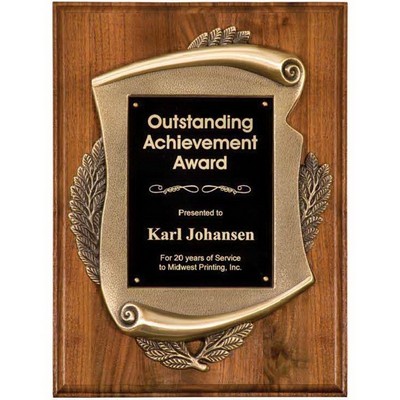Scroll Plaque (8"x10")