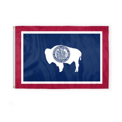 Wyoming Flags 4x6 foot