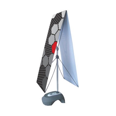 Archer Outdoor Banner Stand - Double Sided 24" x 60" Graphic