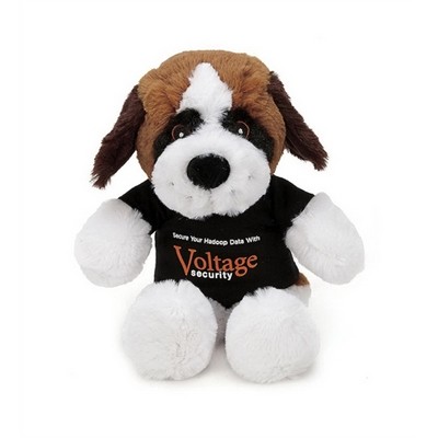 9" Soft Cuddle Fur St. Bernard Stuffed Animal