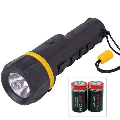 Rubberized Flashlight
